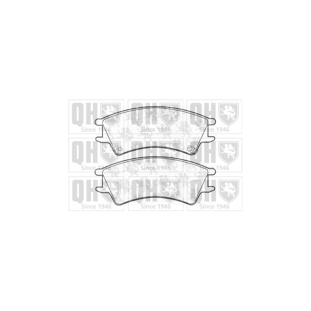 Image for QH BP1115 Brake Pad Set