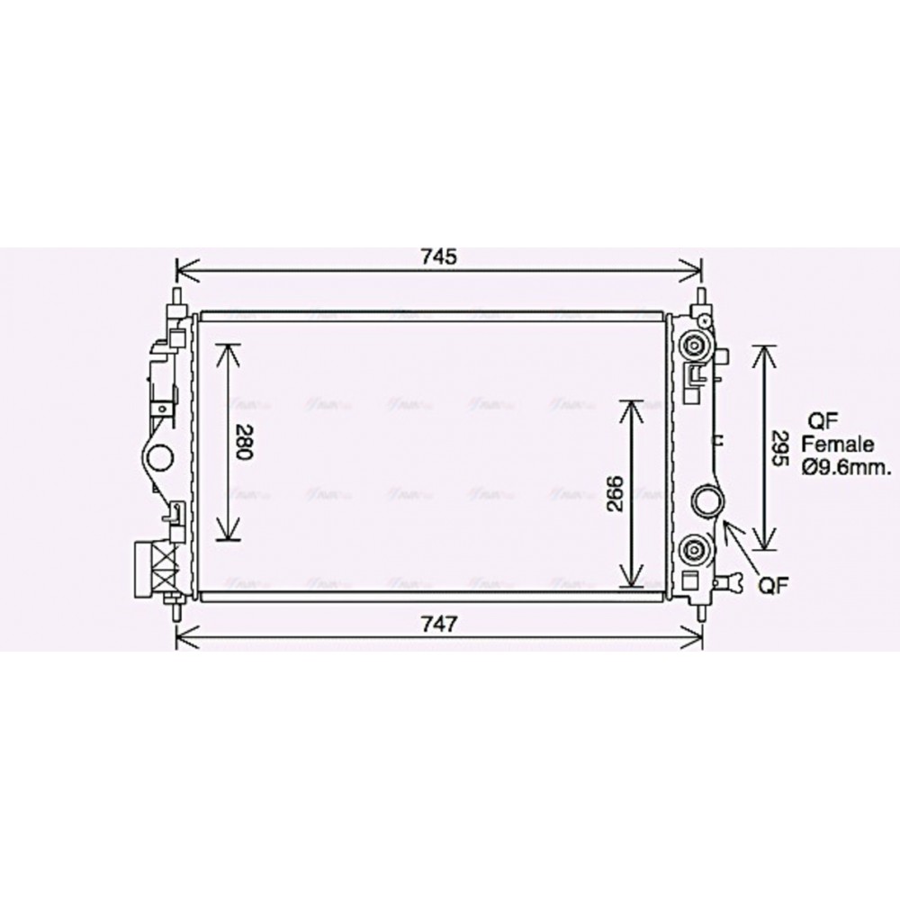 Image for AVA Cooling - Radiator