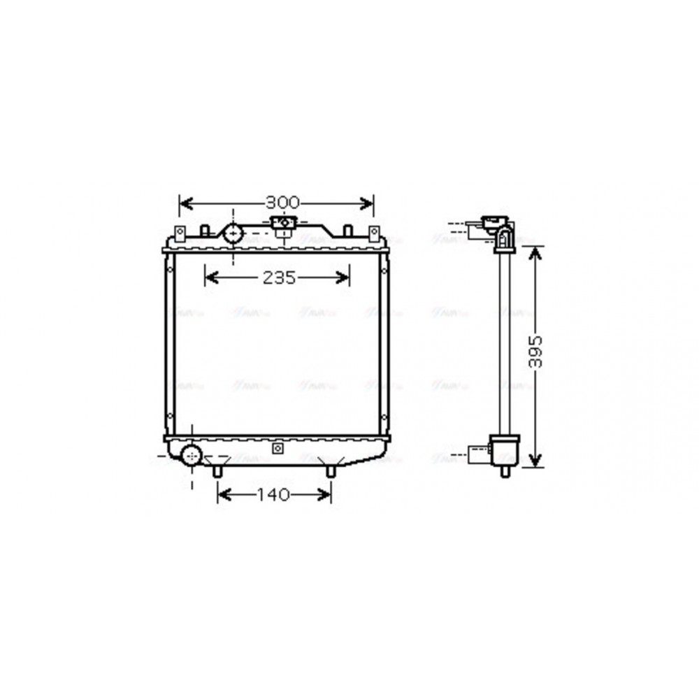 Image for AVA Cooling - Radiator