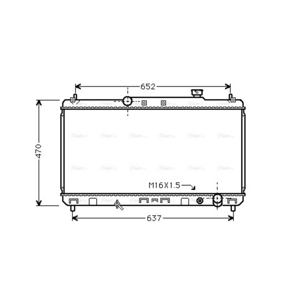 Image for AVA Cooling - Radiator