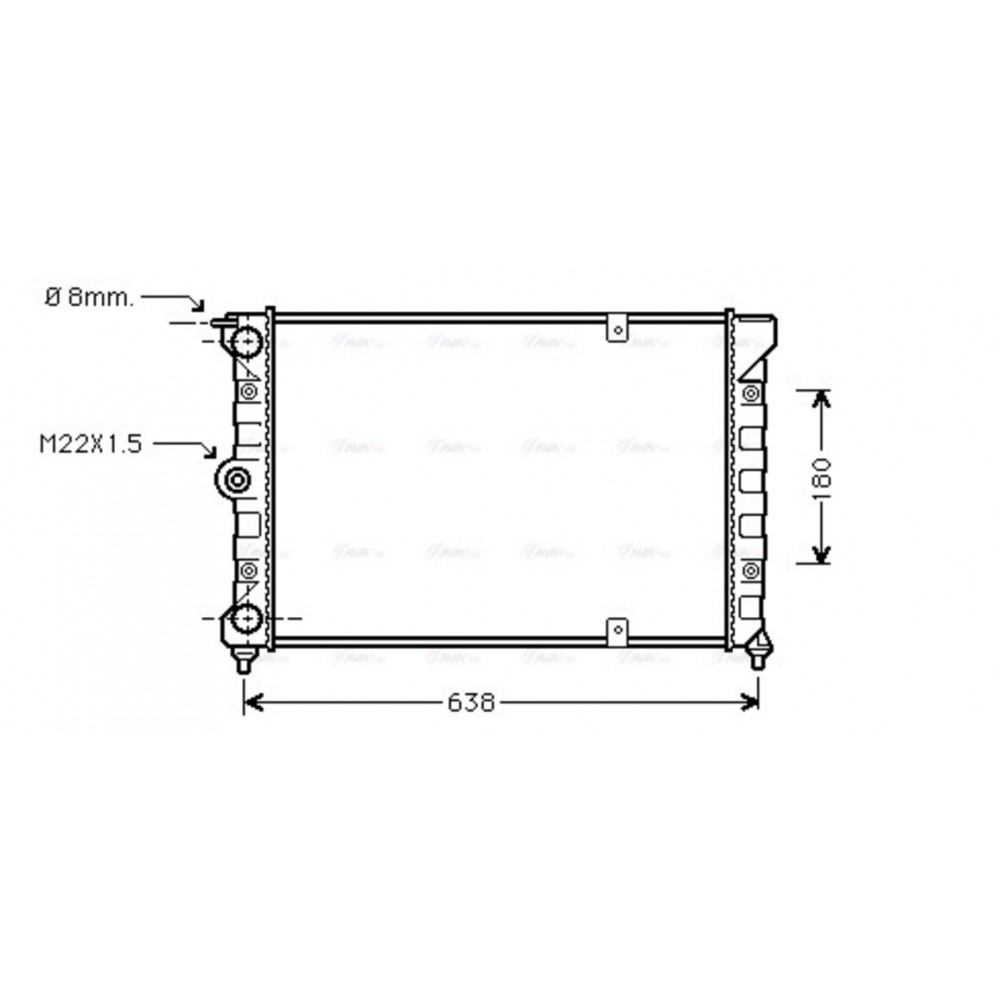 Image for AVA Cooling - Radiator