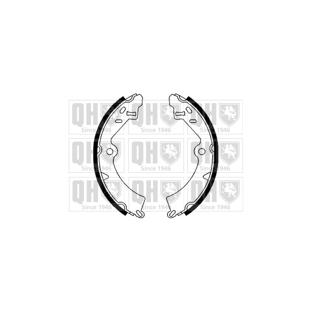 Image for QH BS847 Brake Shoes