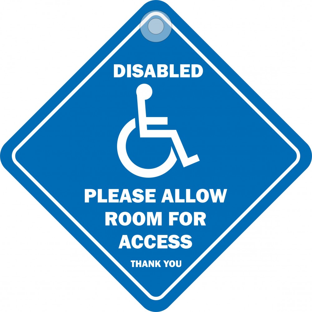 Image for Castle DH63 Disabled Please Allow Room Diamond