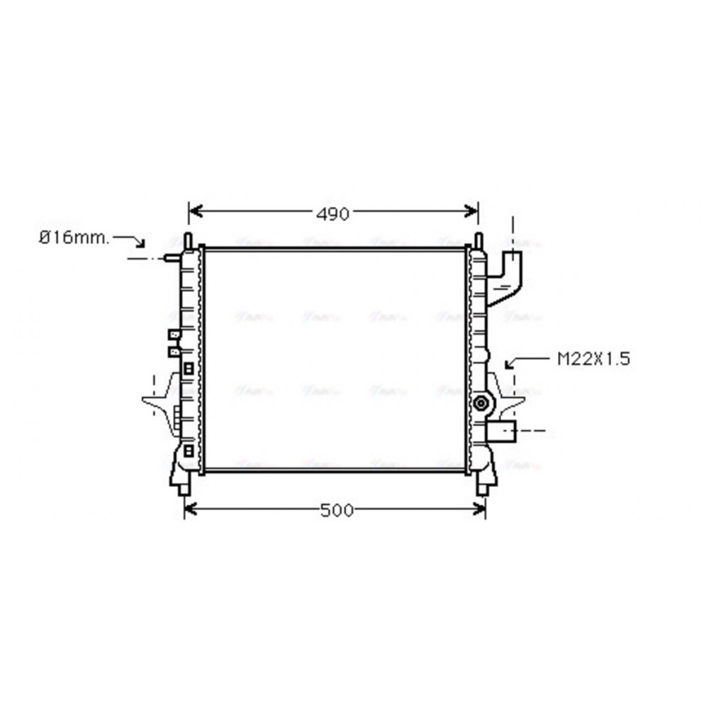 Image for AVA Cooling - Radiator