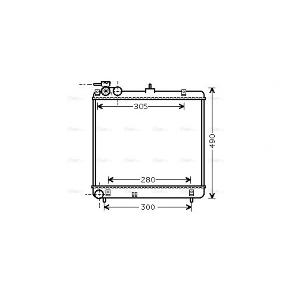 Image for AVA Cooling - Radiator