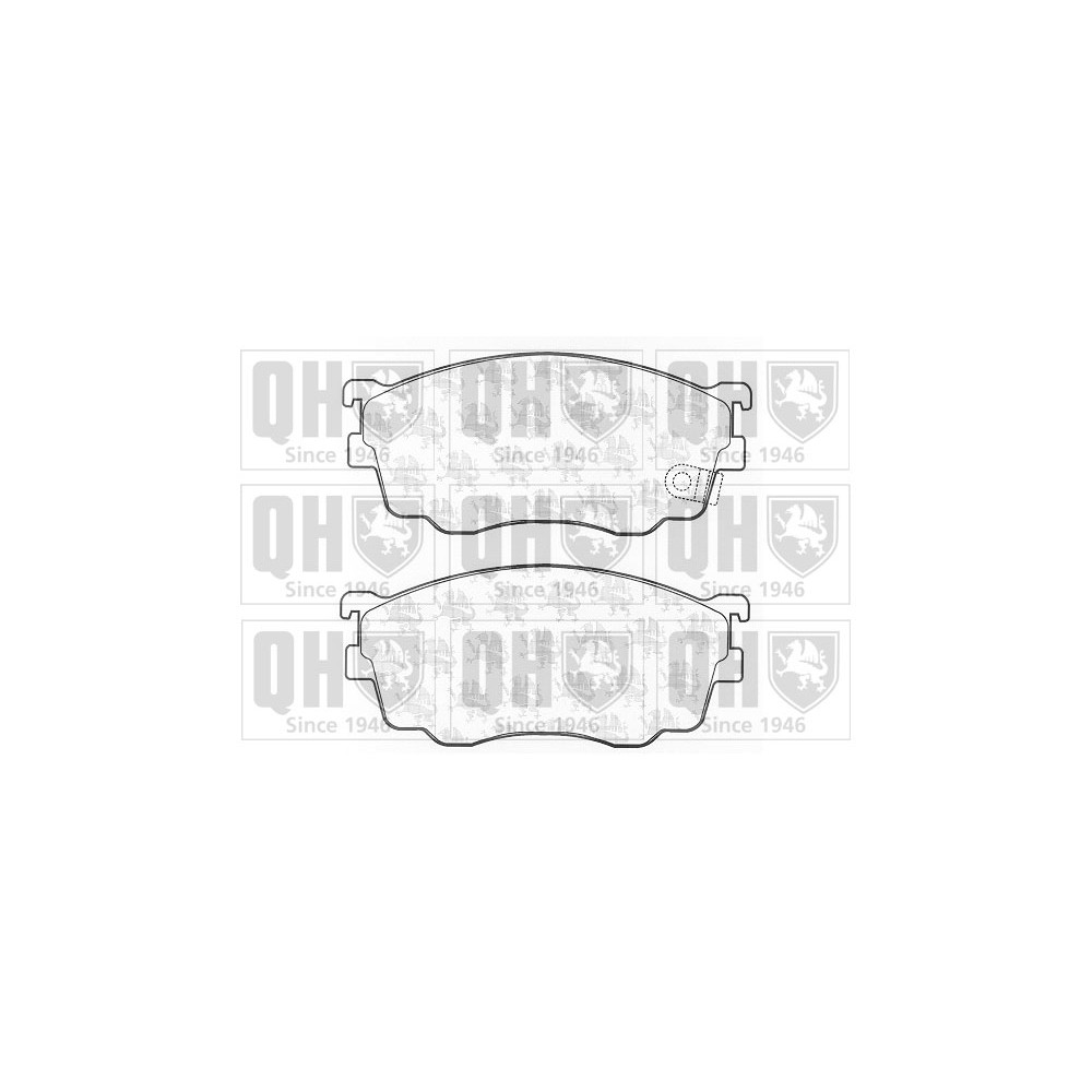 Image for QH BP1231 Brake Pad Set