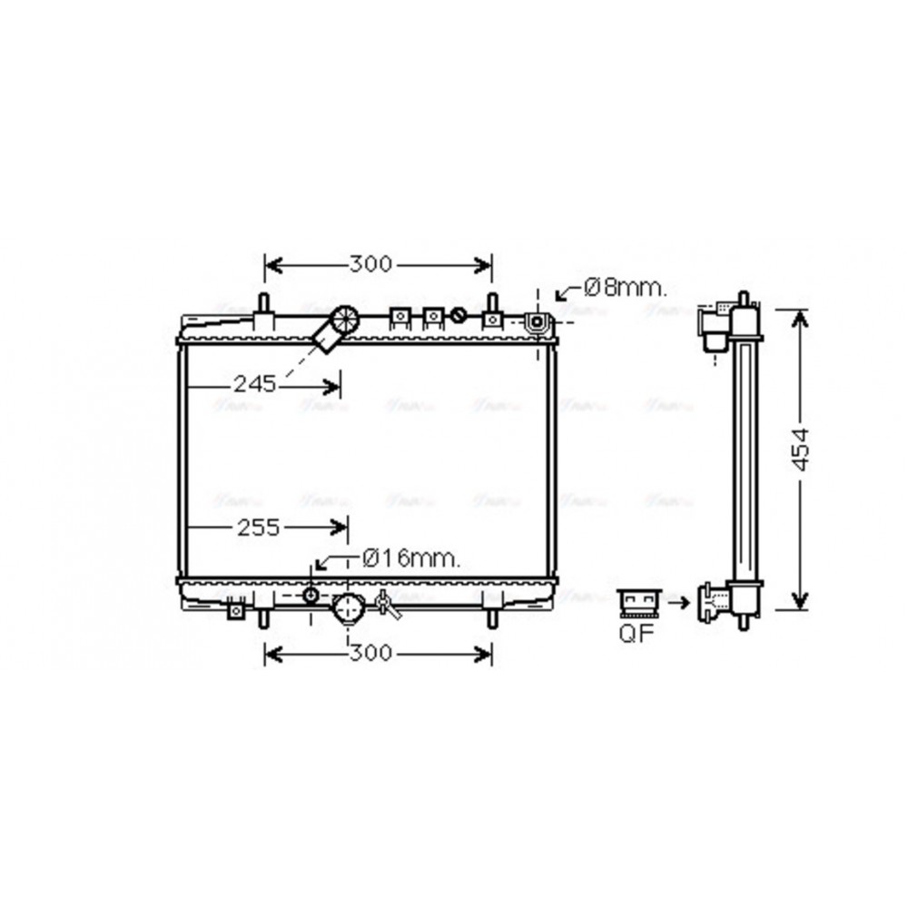 Image for AVA Cooling - Radiator