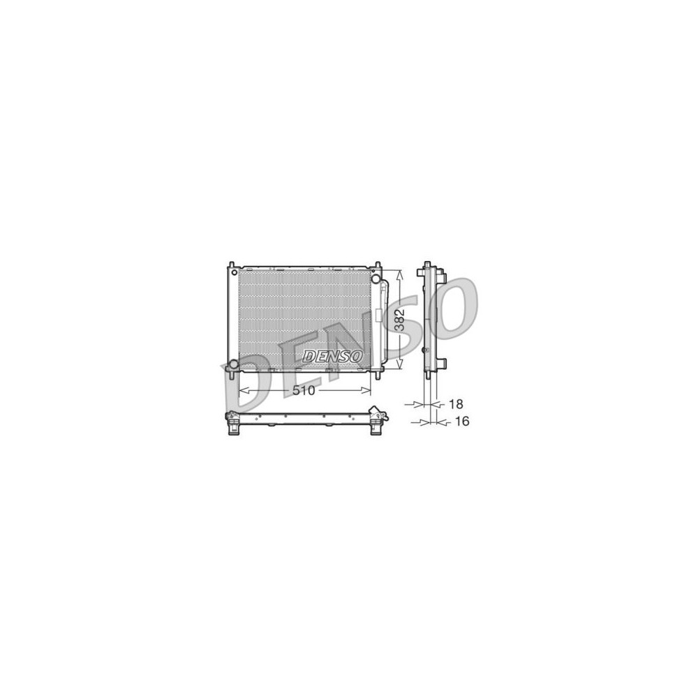 Image for Denso Radiator DRM23100