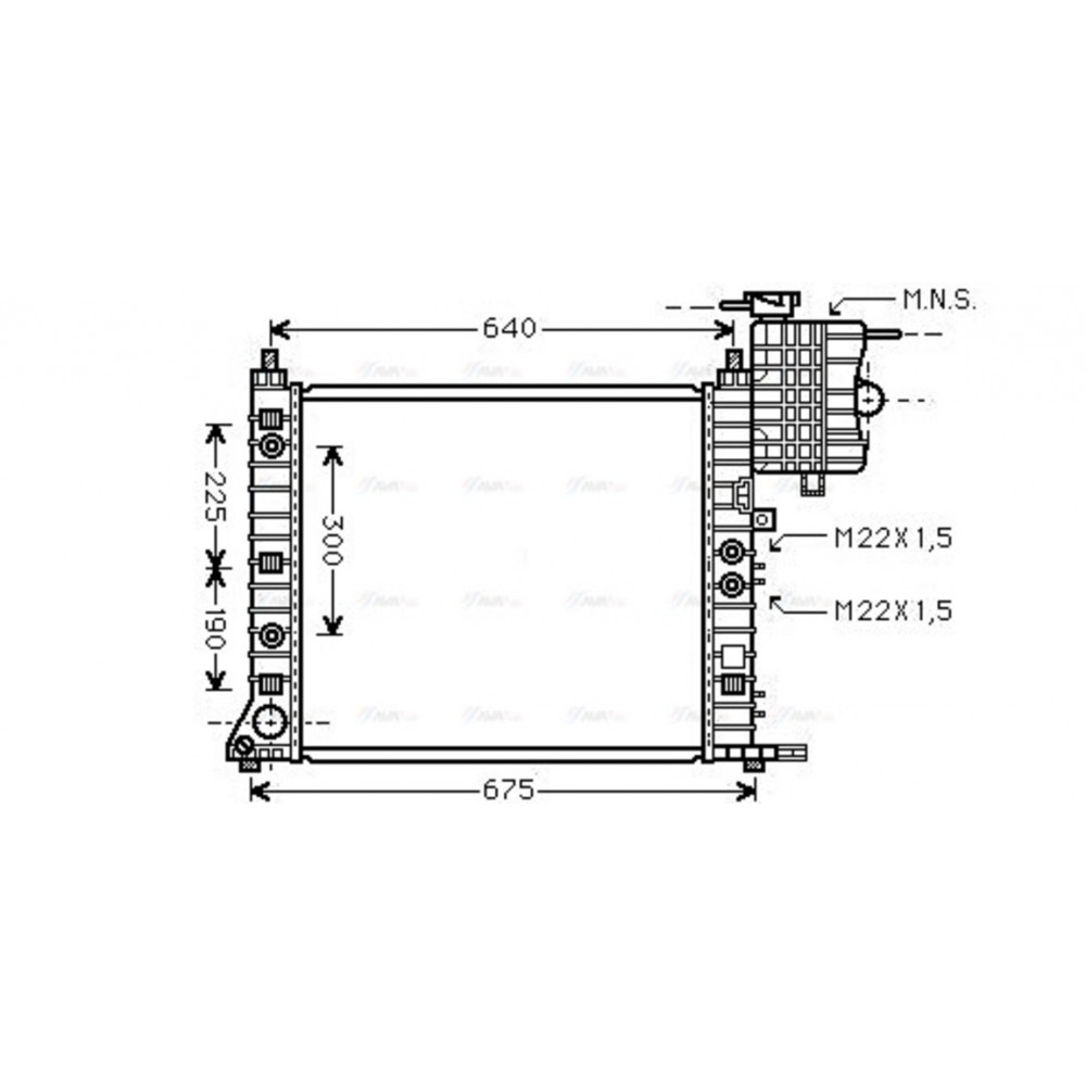 Image for AVA Cooling - Radiator