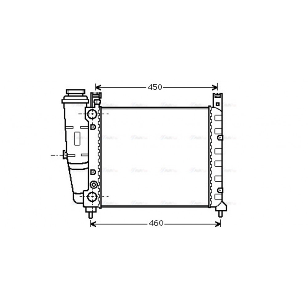 Image for AVA Cooling - Radiator