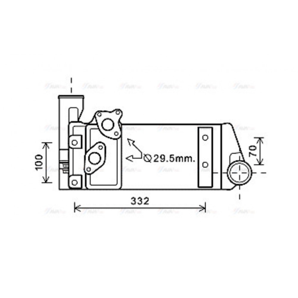 Image for AVA Cooling - Oil Cooler