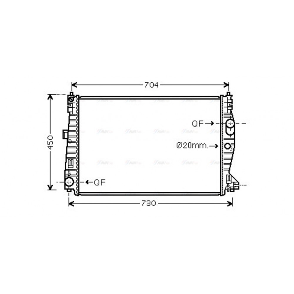 Image for AVA Cooling - Radiator