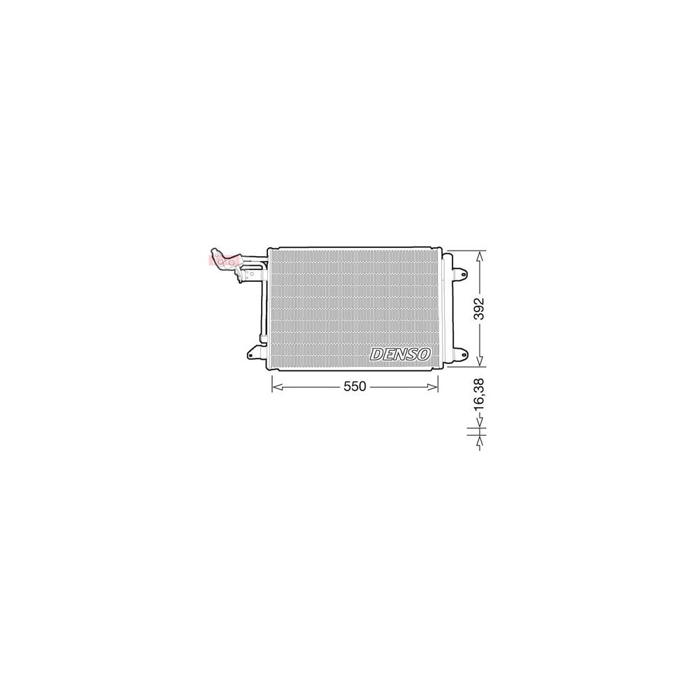 Image for Denso Condenser DCN32032