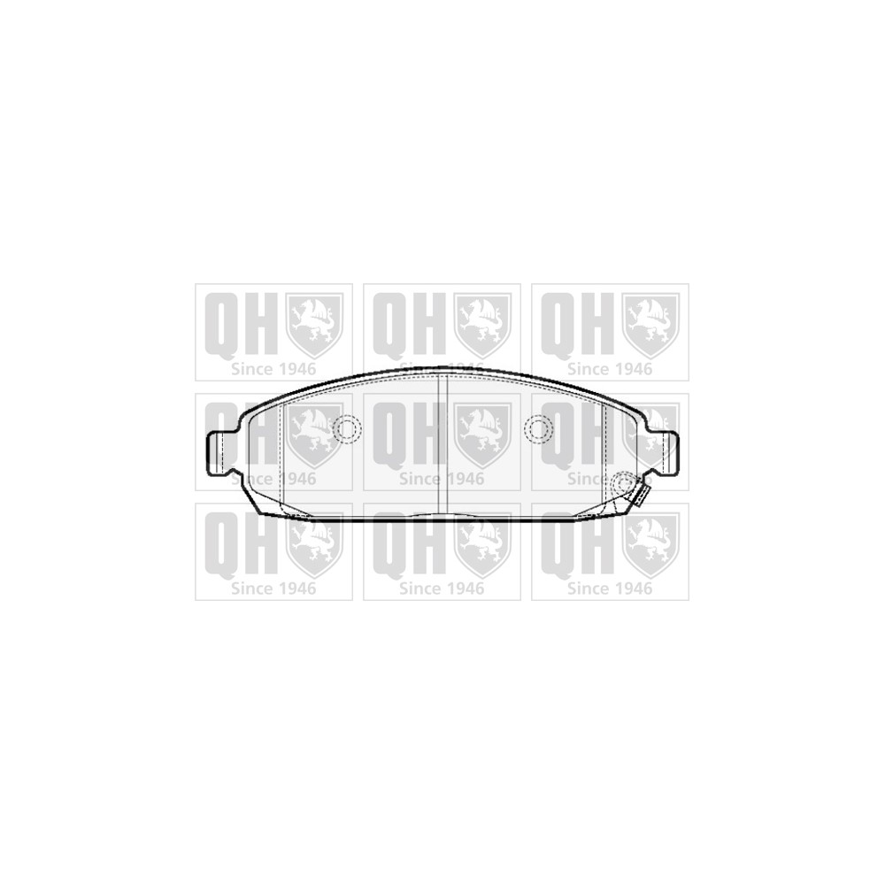 Image for QH BP1511 Brake Pad Set