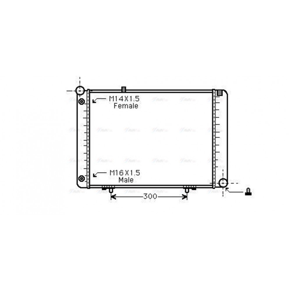 Image for AVA Cooling - Radiator