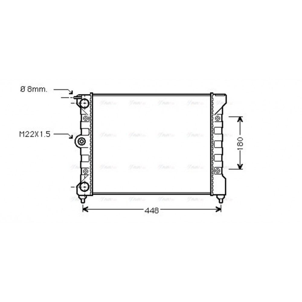 Image for AVA Cooling - Radiator