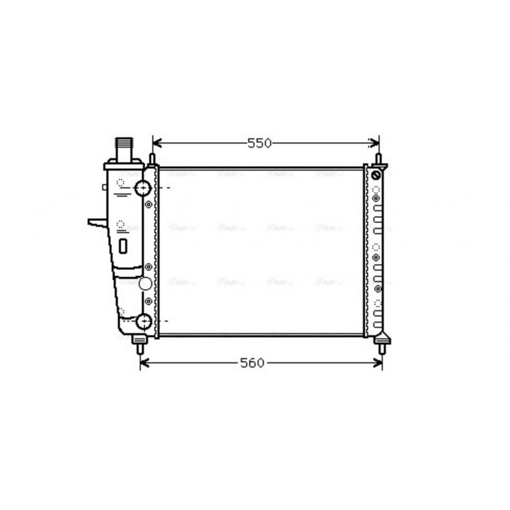 Image for AVA Cooling - Radiator