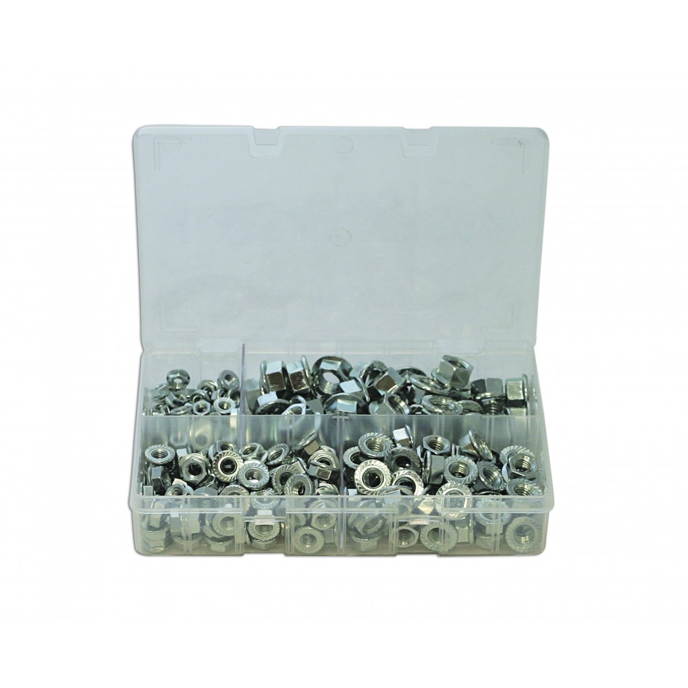 Image for Connect 35015 Assorted Metric Flange Nuts Box Qty 225