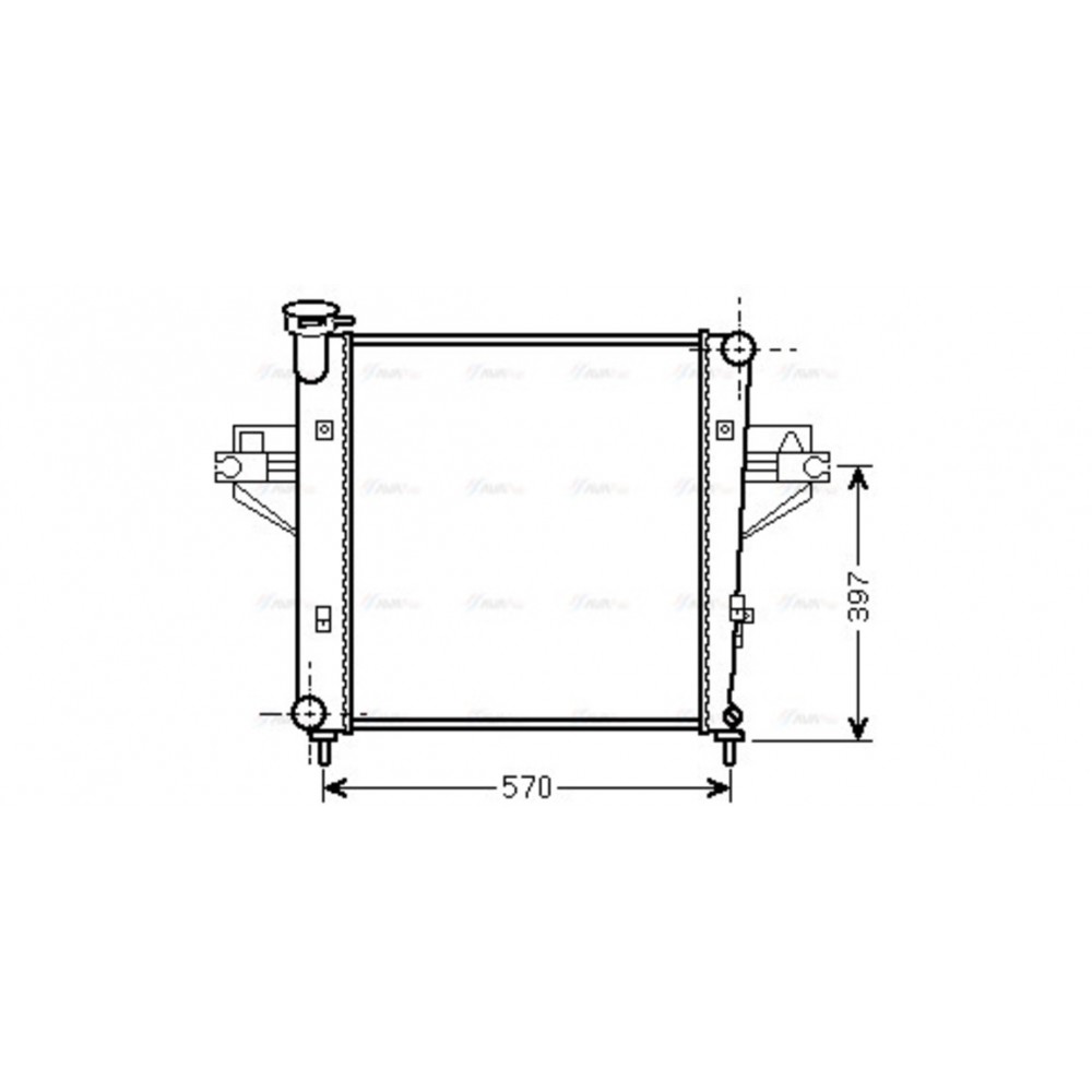 Image for AVA Cooling - Radiator