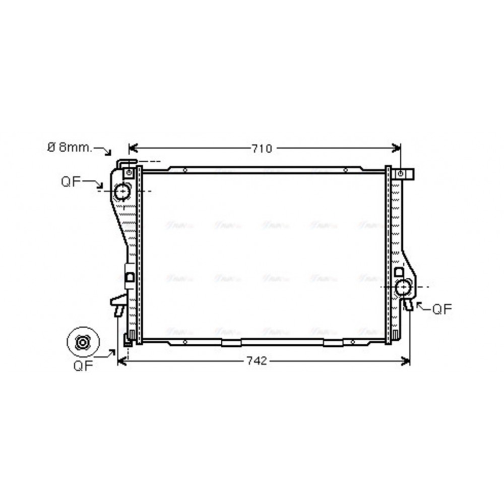 Image for AVA Cooling - Radiator