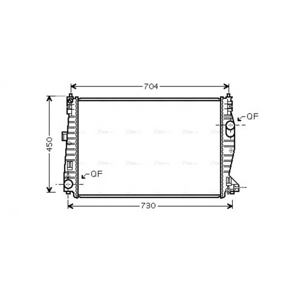 Image for AVA Cooling - Radiator