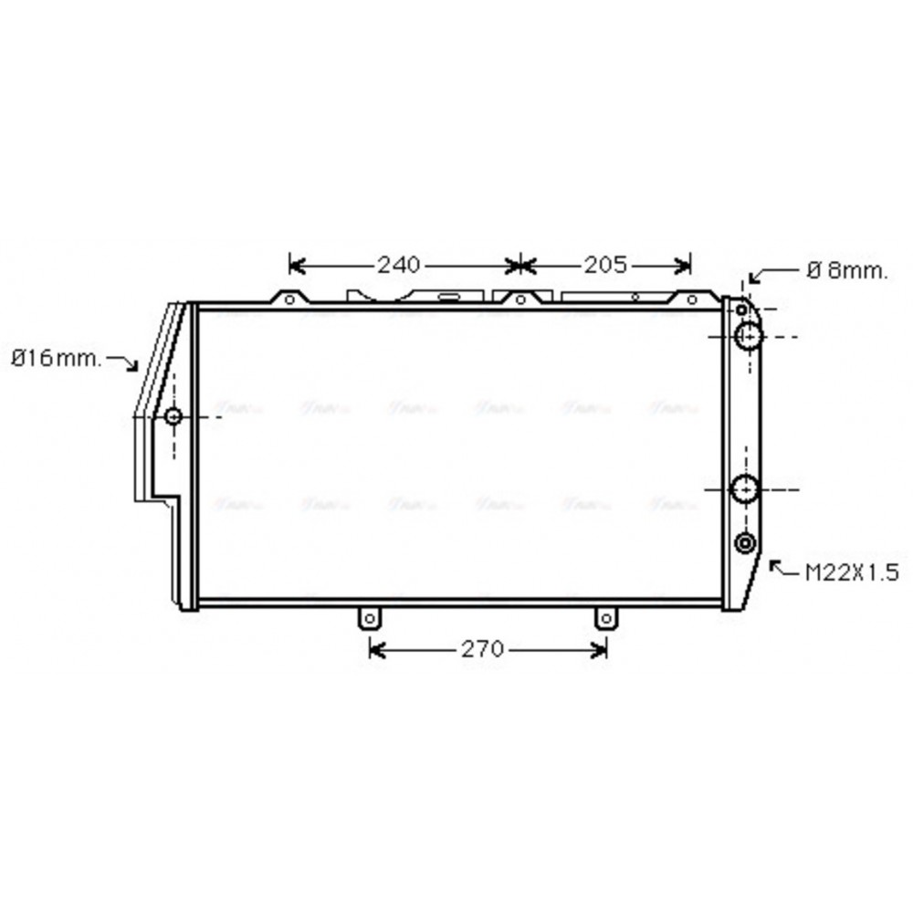 Image for AVA Cooling - Radiator