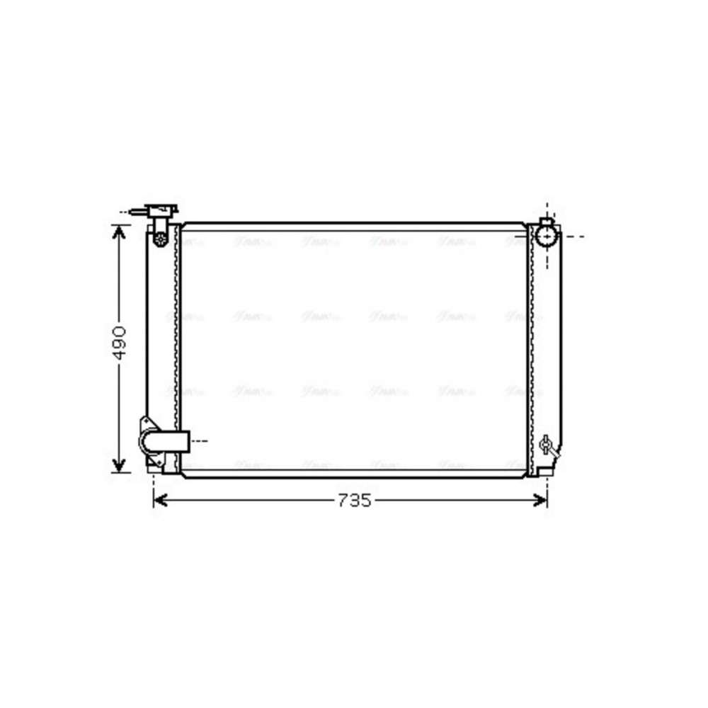 Image for AVA Cooling - Radiator