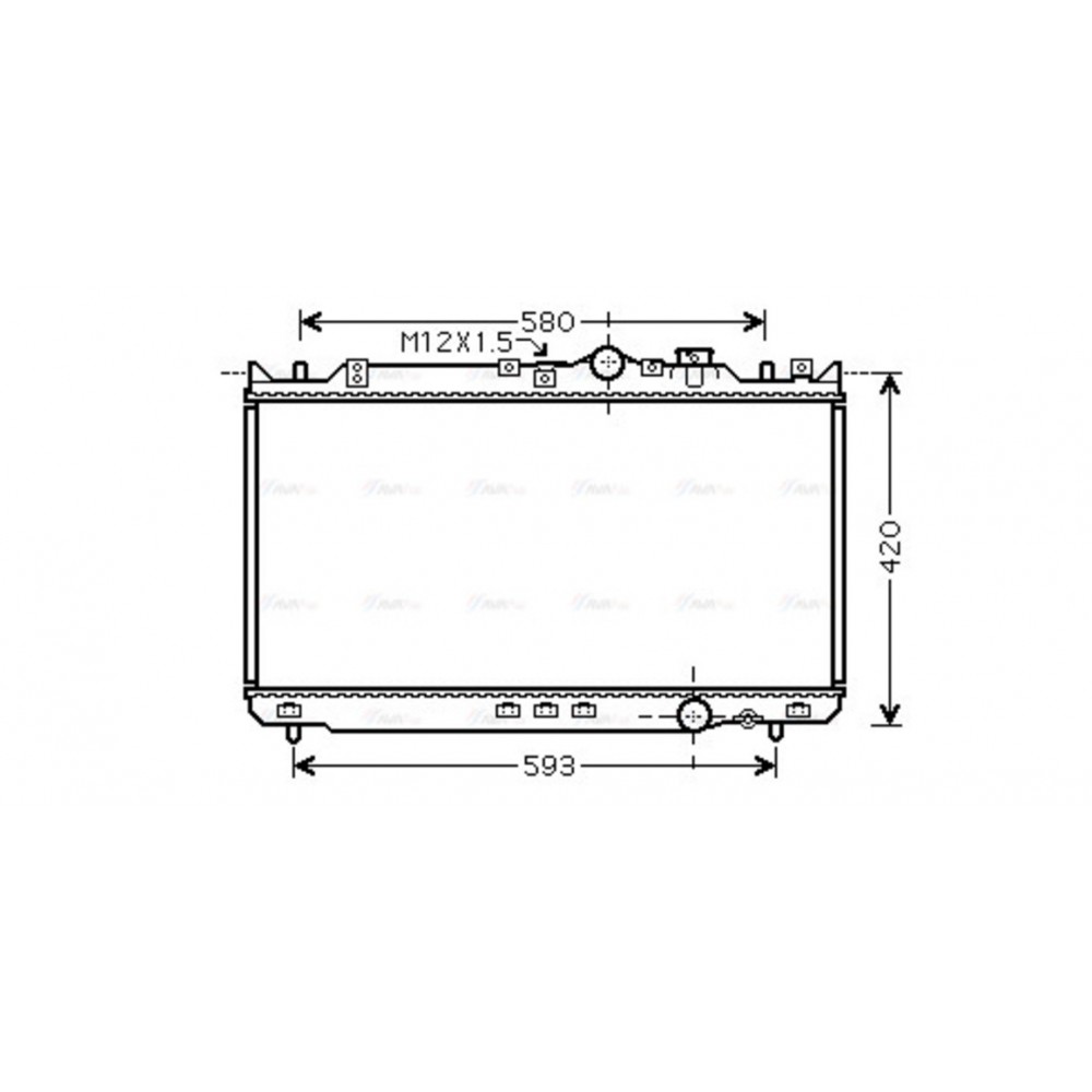 Image for AVA Cooling - Radiator