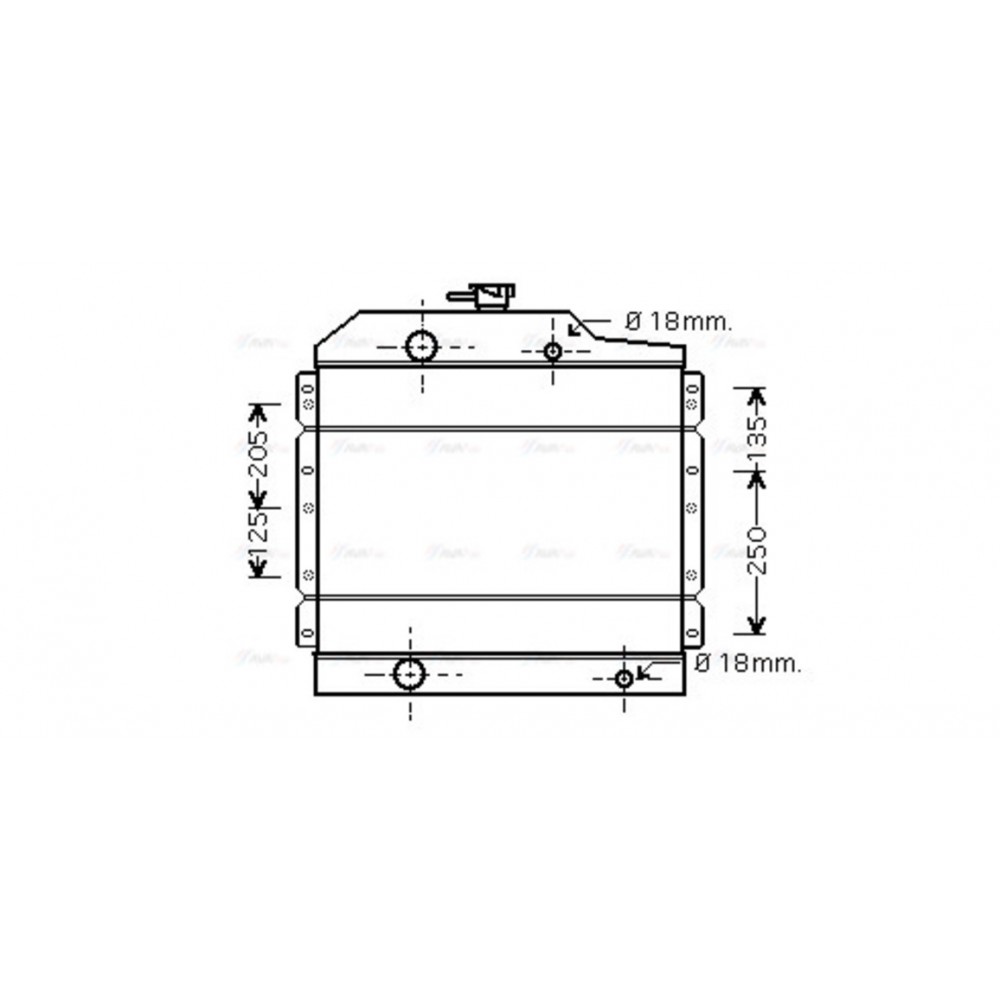 Image for AVA Cooling - Radiator