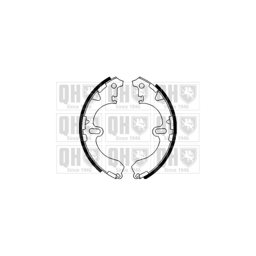 Image for QH BS825 Brake Shoes