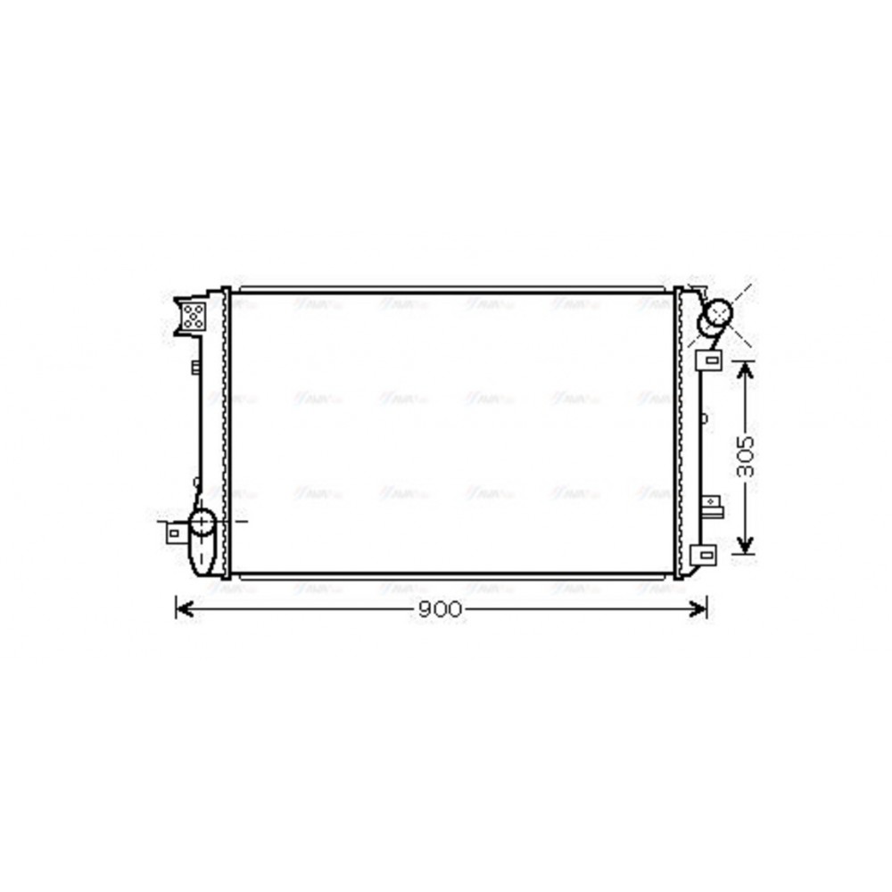 Image for AVA Cooling - Radiator