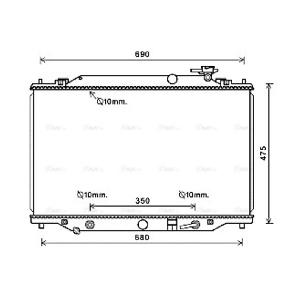 Image for AVA Cooling - Radiator