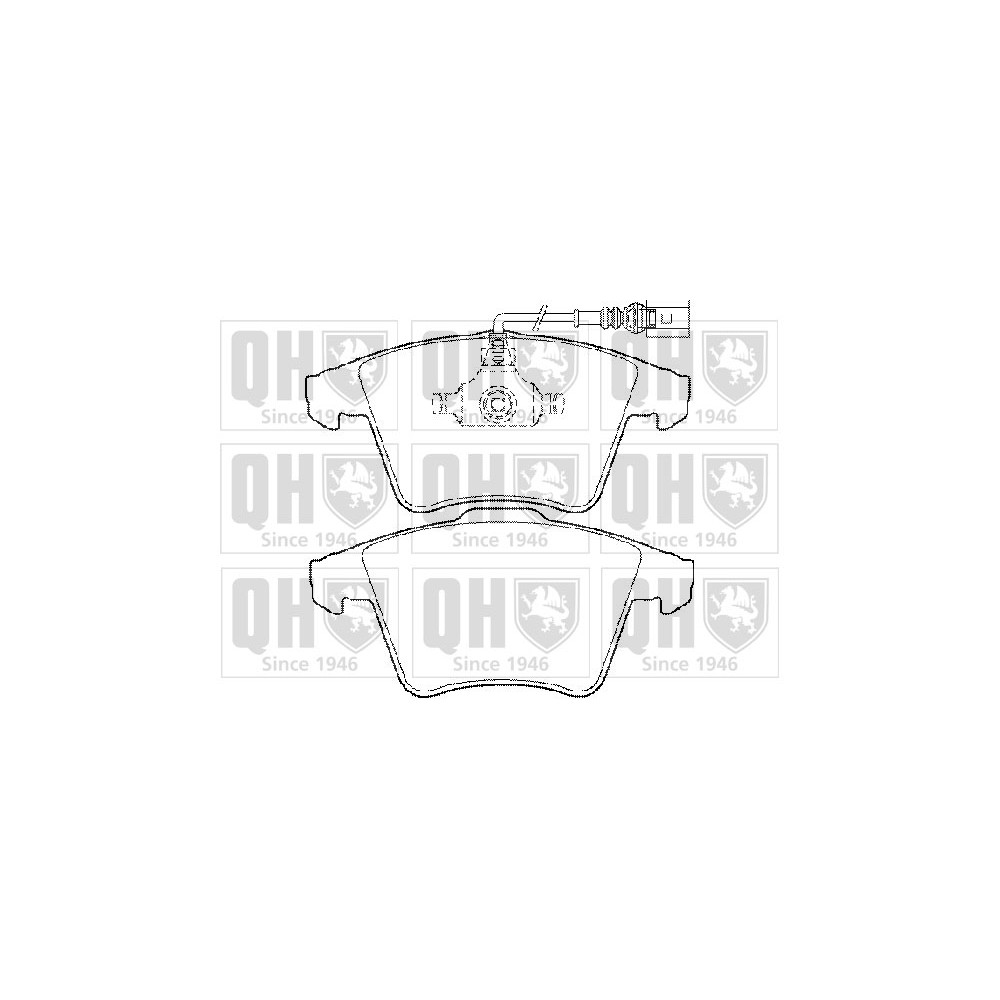 Image for QH BP1456 Brake Pad Set