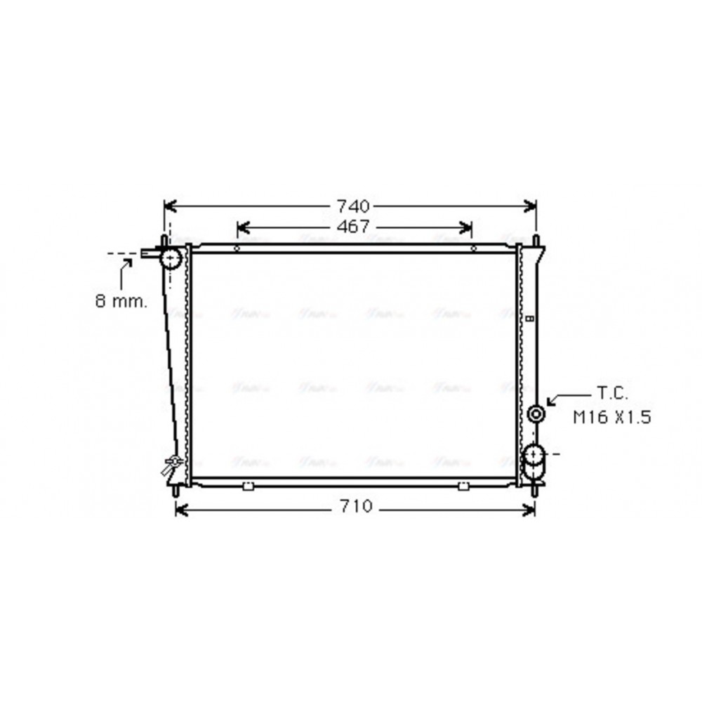 Image for AVA Cooling - Radiator