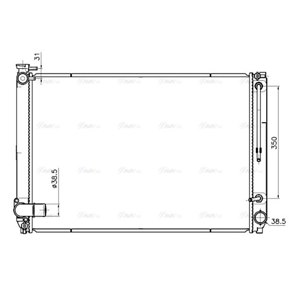 Image for AVA Cooling - Radiator