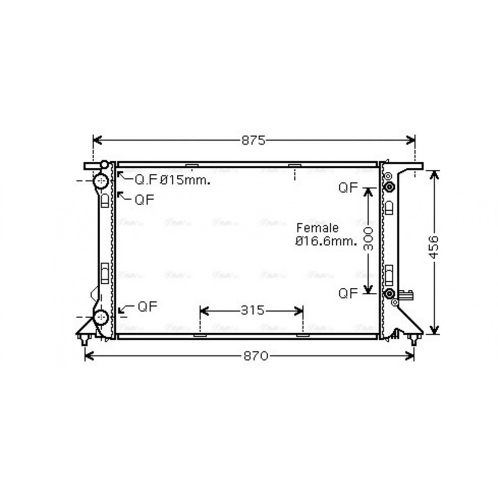 Image for AVA Cooling - Radiator