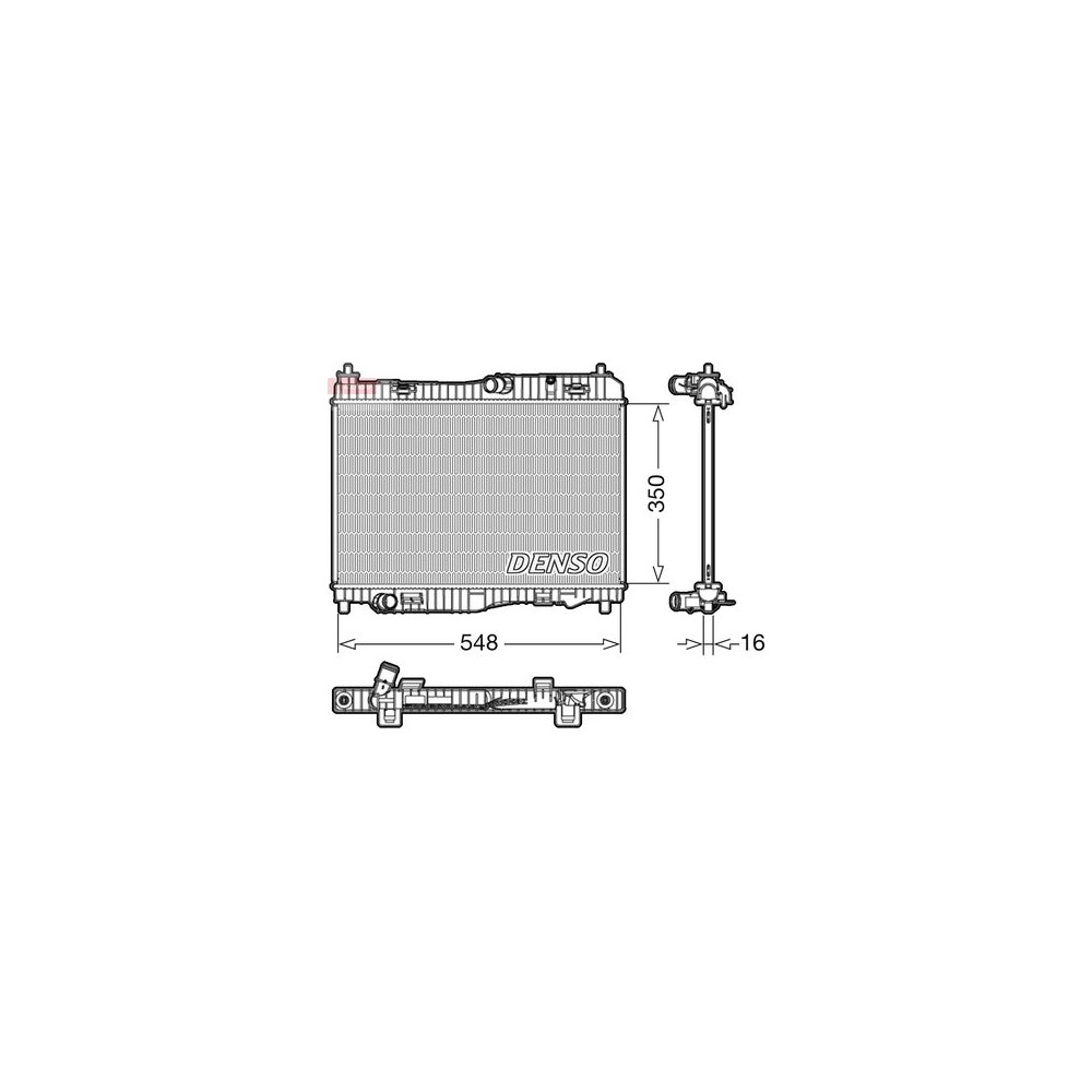 Image for Denso Radiator DRM10006