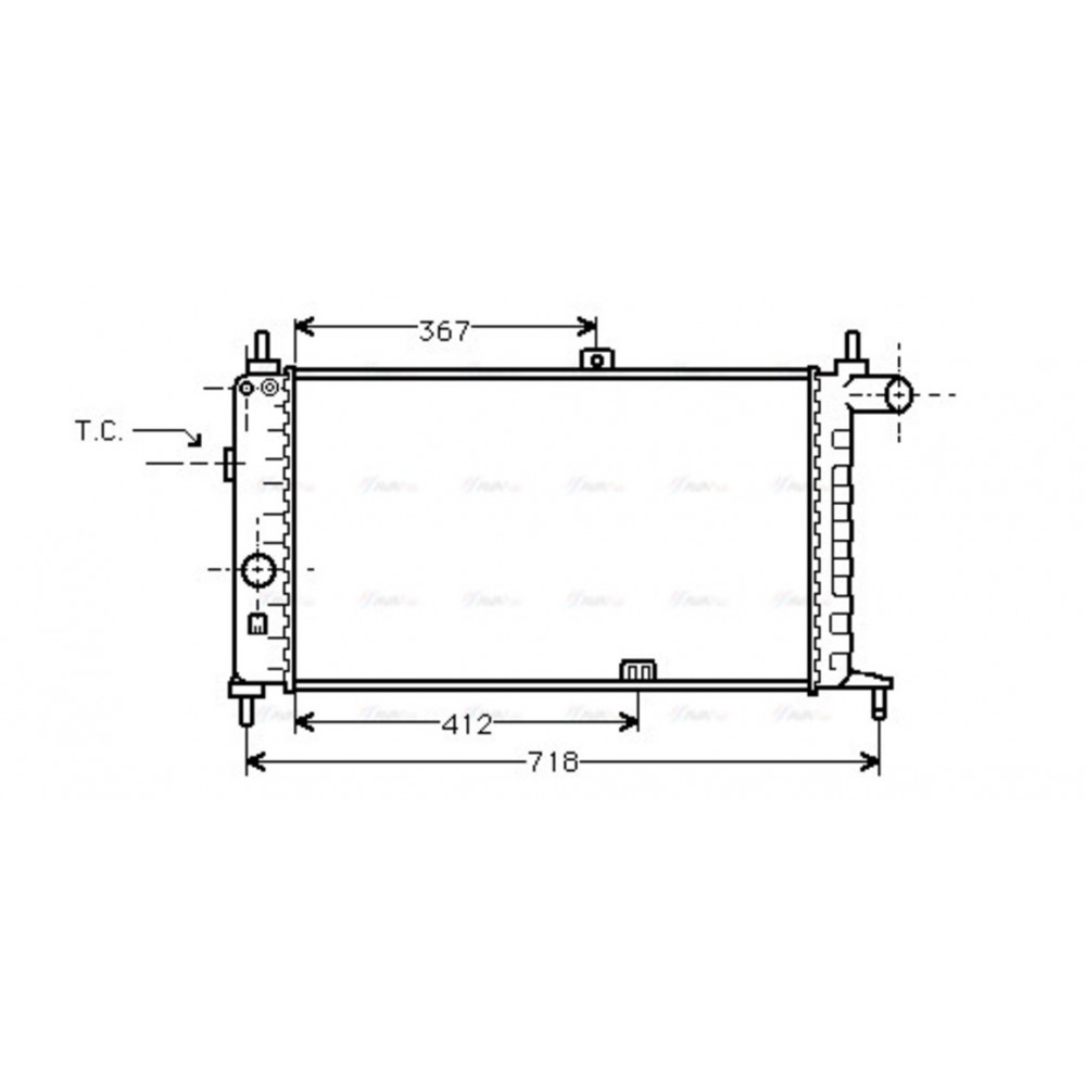 Image for AVA Cooling - Radiator