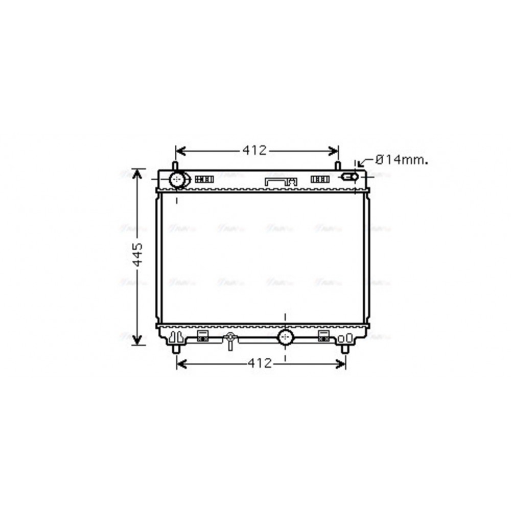 Image for AVA Cooling - Radiator