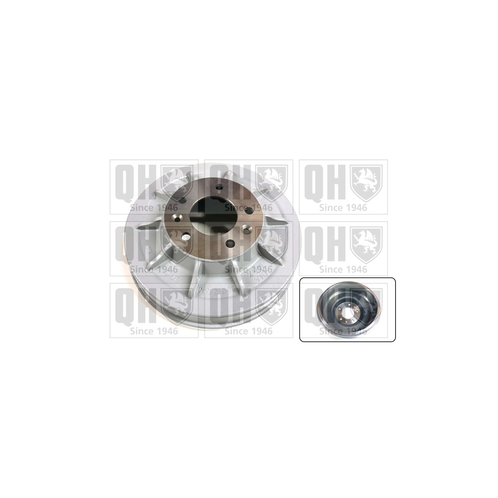 Image for QH BDR648 BRAKE DRUM