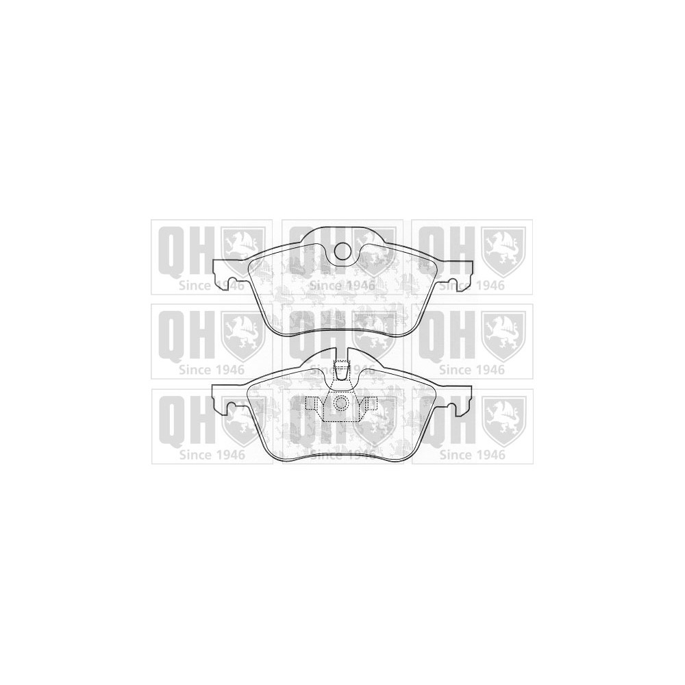 Image for QH BP1291 Brake Pad Set