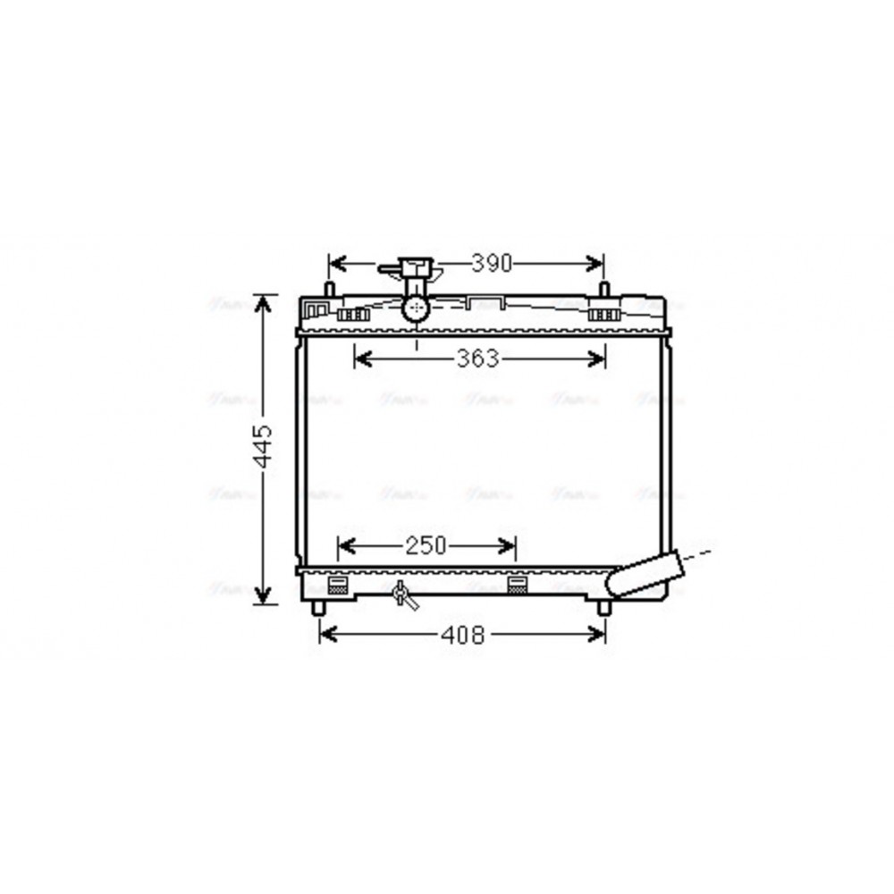 Image for AVA Cooling - Radiator