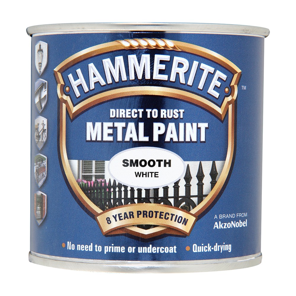 Image for Hammerite 5084857 Smooth White 250ml