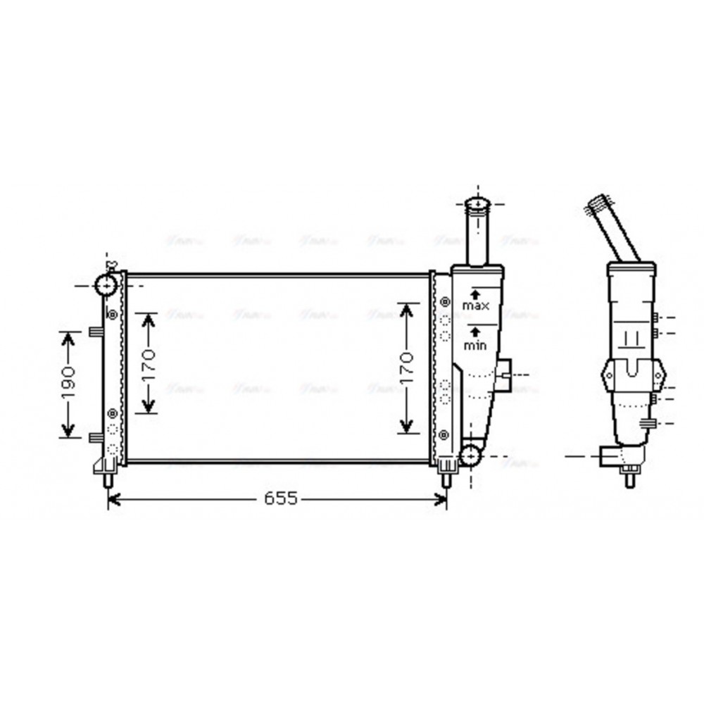 Image for AVA Cooling - Radiator