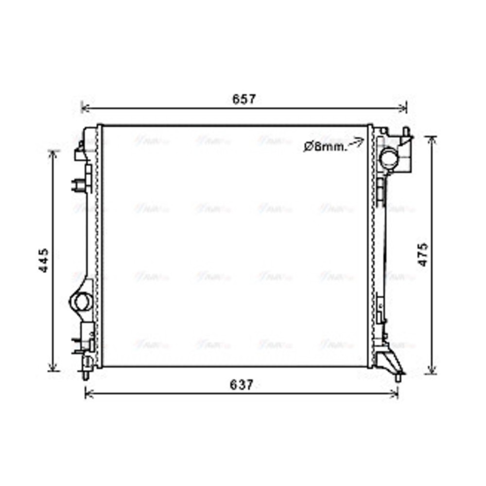 Image for AVA Cooling - Radiator