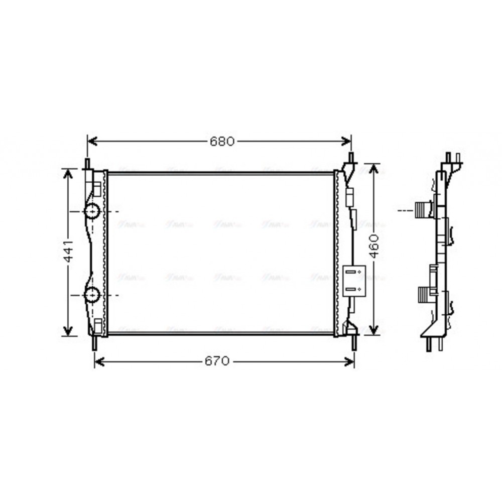 Image for AVA Cooling - Radiator