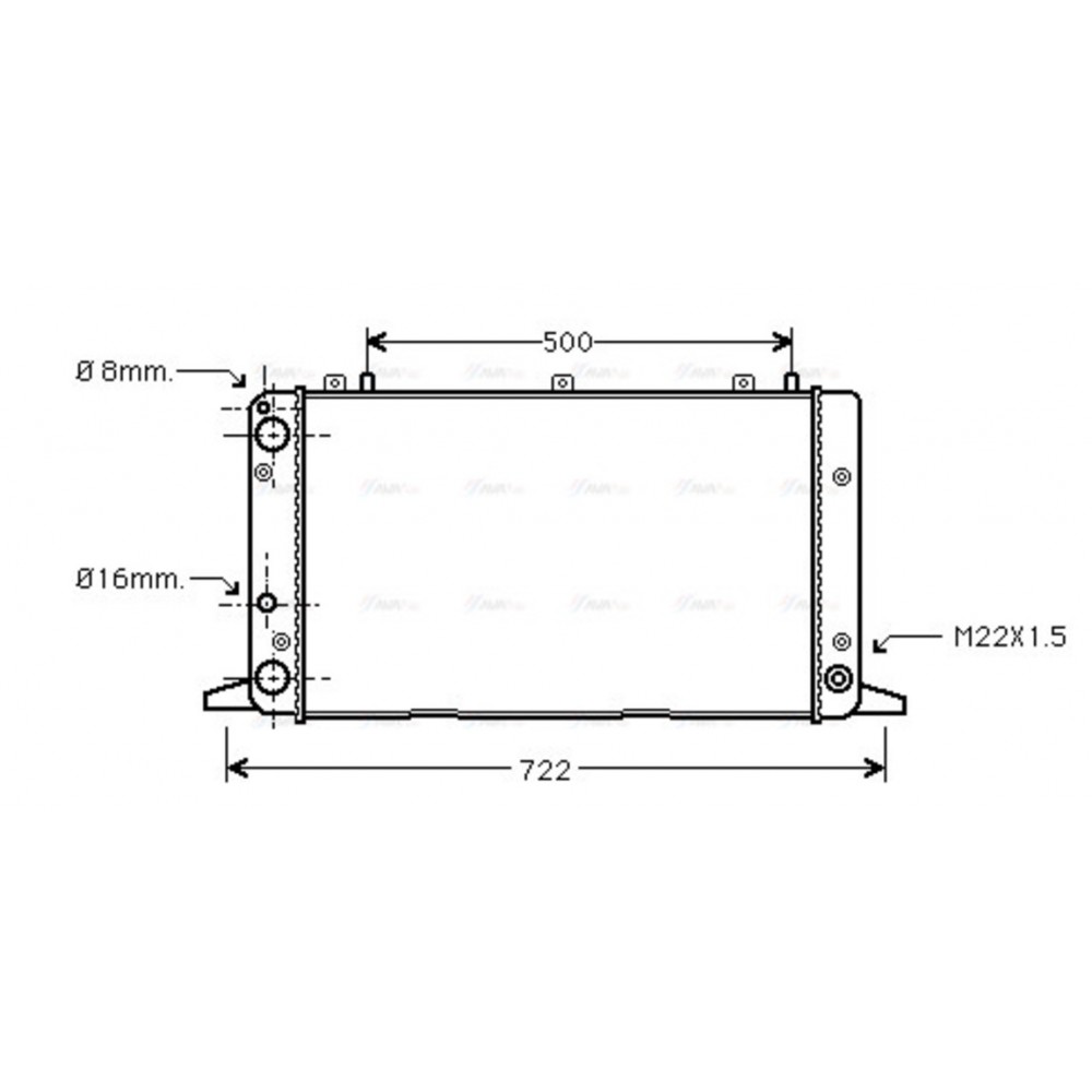 Image for AVA Cooling - Radiator