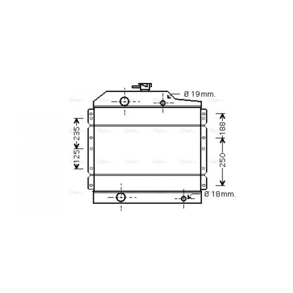 Image for AVA Cooling - Radiator