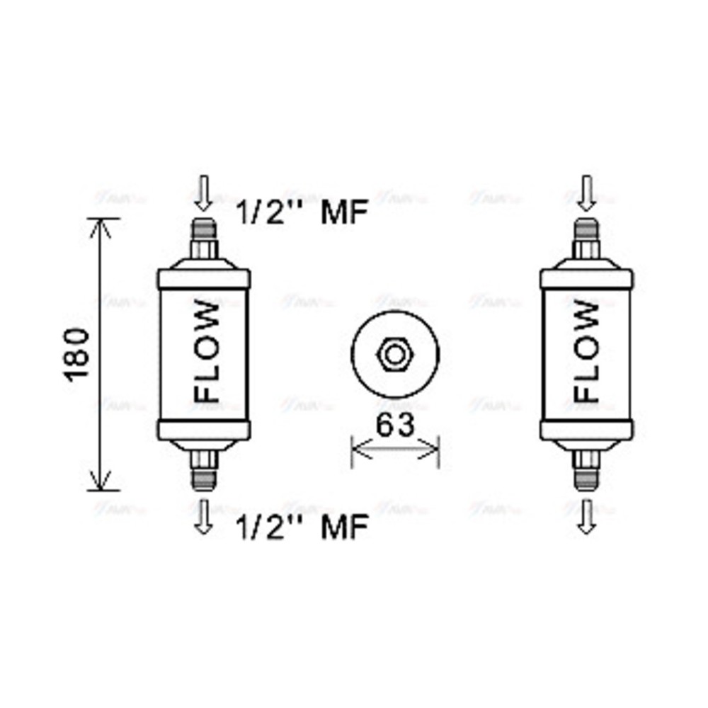 Image for AVA Cooling - Receiver Dryer