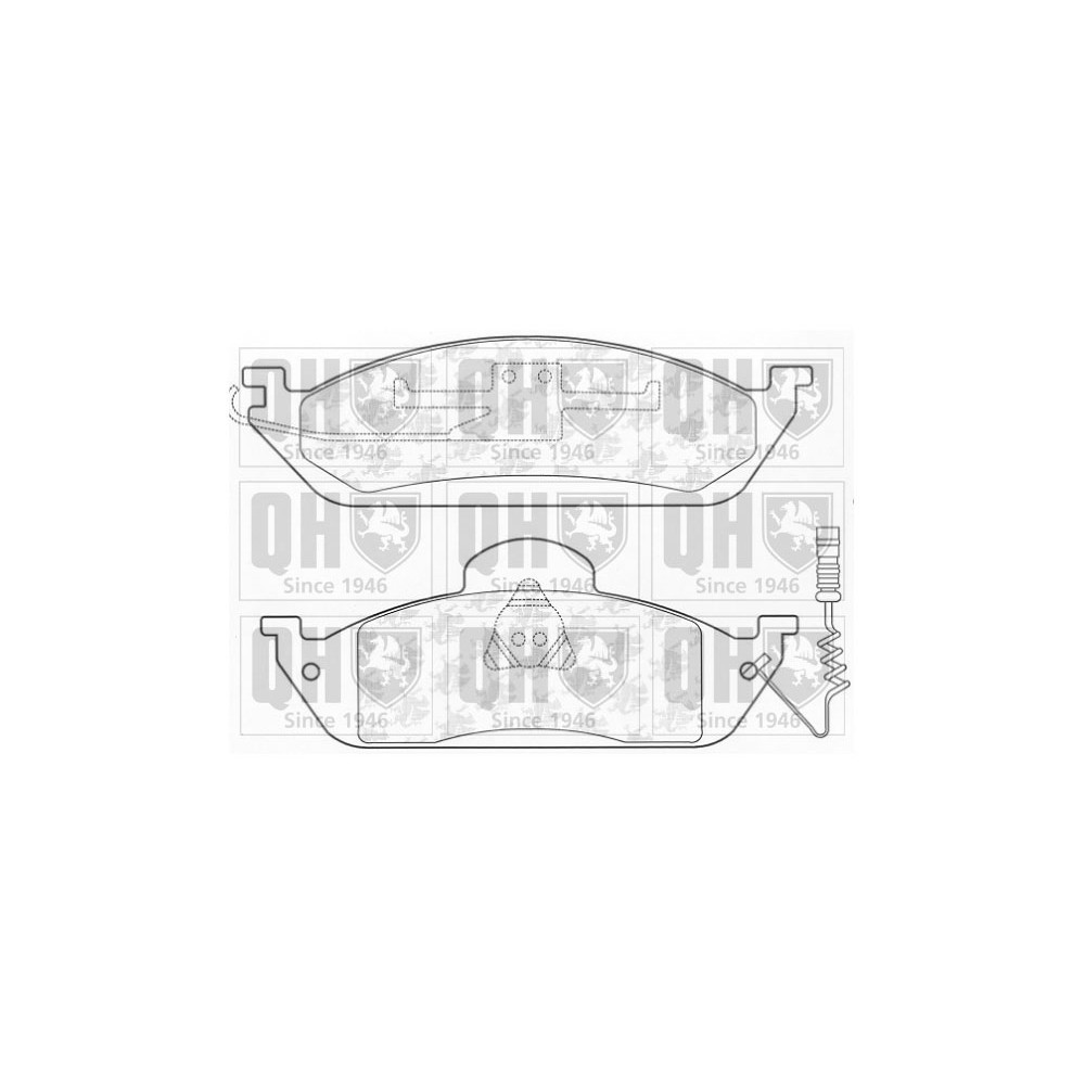 Image for QH BP1134 Brake Pad Set